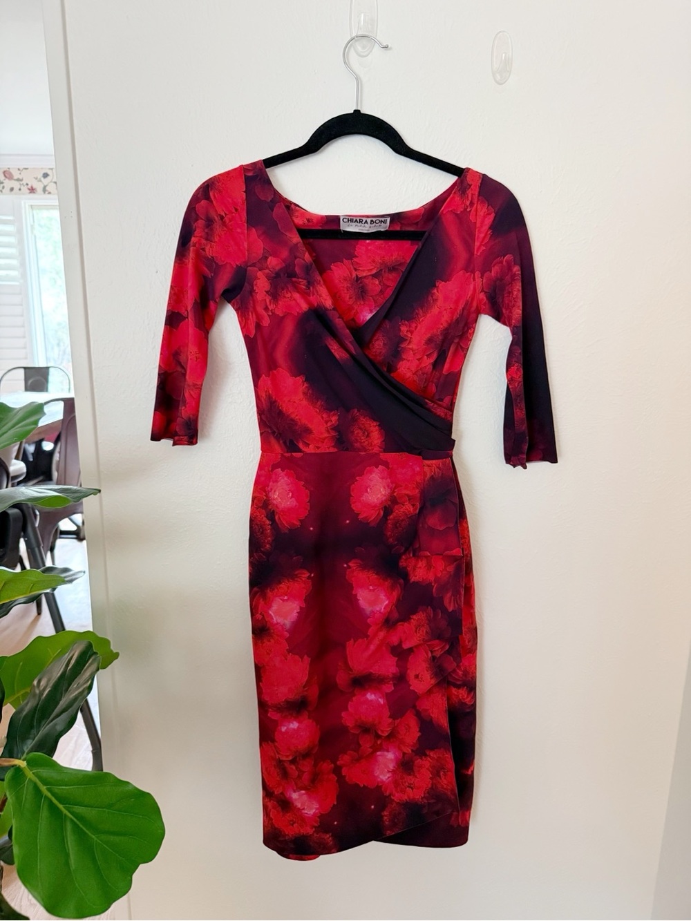 Chiara Boni Kloty Floral Dress Sz 4 / IT 40